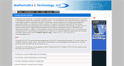 Desktop Screenshot of mathandtech.org