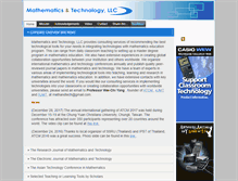 Tablet Screenshot of mathandtech.org